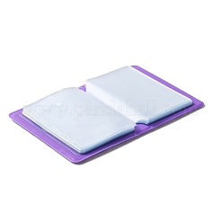 3 Inch PVC Mini Photo Album with Heart Window&nbsp;AJEW-WH0324-86A