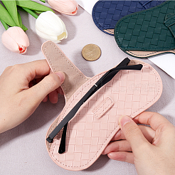 1Pc PU Leather Eyelasses Storage Bag&nbsp;AJEW-CN0002-61C