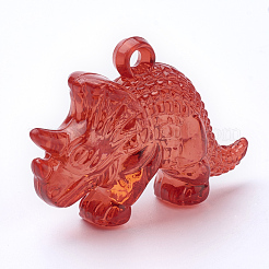 Transparent Acrylic Pendants&nbsp;X-TACR-T002-06