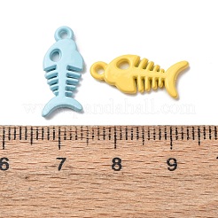 Spray Paint Alloy Pendants&nbsp;FIND-H060-01G