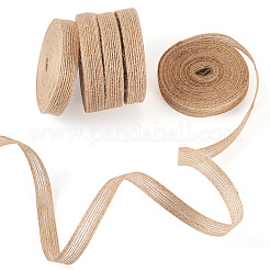 10M Braided Burlap Ribbon&nbsp;OCOR-TAC0015-13B