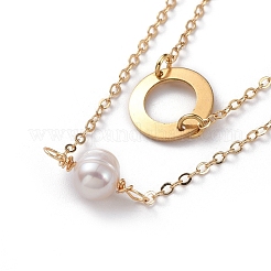 Double Layer Necklaces&nbsp;NJEW-JN02683