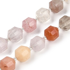 Natural Rutilated Quartz Beads Strands&nbsp;G-O201B-151H