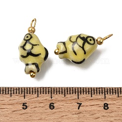 Handmade Porcelain Pendants&nbsp;PR-CBA0027-06G