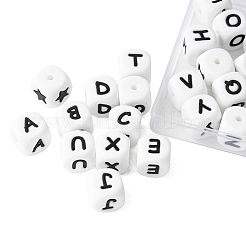 30Pcs 28 Style Food Grade Eco-Friendly Silicone Beads&nbsp;SIL-YW0001-07
