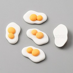 Egg Theme Opaque Resin Cabochons&nbsp;CRES-WH0010-035F