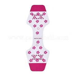 Fold Over Cardboard Paper Jewelry Display Cards for Necklace & Bracelet Storage&nbsp;CDIS-N004-02