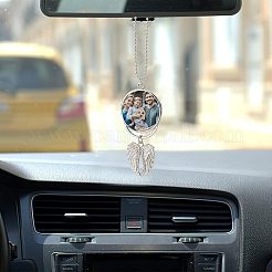 4 Sets 2 Style  Alloy Pendant Decoration Cabochon Settings&nbsp;AJEW-FH0002-02