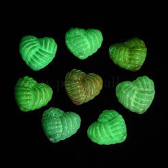 UV Plating & Luminous Opaque Acrylic Beads&nbsp;MACR-L015-14C