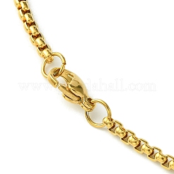 Stainless Steel Pendant Necklaces&nbsp;LS-NJEW-L117-03A-G