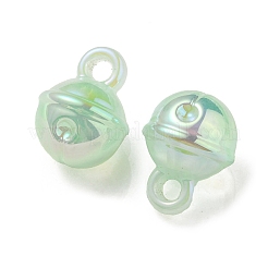 UV Plating Rainbow Iridescent Acrylic Pendants&nbsp;OACR-P010-19F