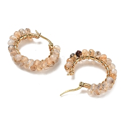 304 Stainless Steel Hoop Earrings&nbsp;EJEW-F240-03G-02