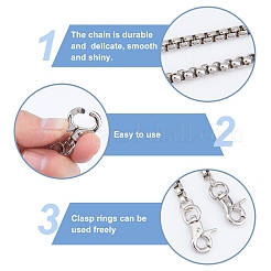 Bag Strap Chains&nbsp;FIND-WH0043-93P