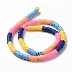 Handmade Polymer Clay Bead Strands&nbsp;CLAY-C003-02G