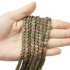 Natural Unakite Beads Strands&nbsp;G-A272-A01-11