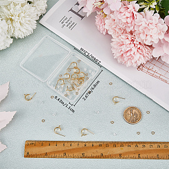 18Pcs Brass Round Stud Earrings Findings&nbsp;DIY-CN0002-91
