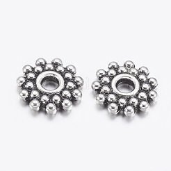 Gear Tibetan Silver Spacer Beads&nbsp;AA119-NF