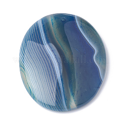 Dyed Natural Striped Agate/Banded Agate Pendants&nbsp;G-S280-03
