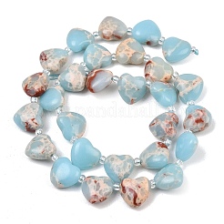 Synthetic Shoushan Stone Beads Strands&nbsp;G-NH0069-A05
