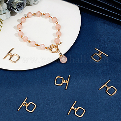 10 Sets Brass Toggle Clasps&nbsp;KK-BBC0015-84