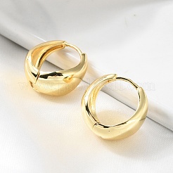 Brass Hoop Earrings&nbsp;EJEW-S249-05G