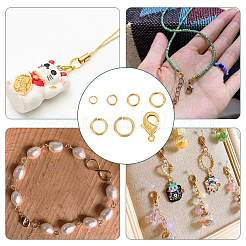 280Pcs 6 Style Brass Jump Rings&nbsp;FIND-PH0022-72