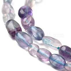 Natural Fluorite Beads Strands&nbsp;G-B048-A01-01