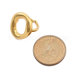 Brass Open Cuff Rings for Women&nbsp;RJEW-F171-01G-02