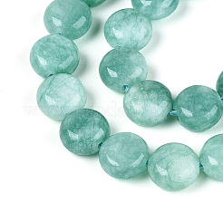 Dyed Natural White Jade Beads Strands&nbsp;G-T143-16D