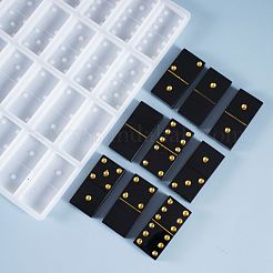 DIY Dominoes Silicone Molds&nbsp;X-DIY-K017-04