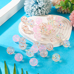 30Pcs 3 Colors Transparent Silicone Focal Beads&nbsp;SIL-TA0002-83