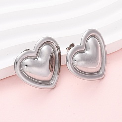 304 Stainless Steel Stud Earrings&nbsp;EJEW-K311-01P