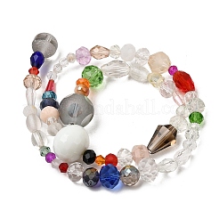 Mixed Electroplate Glass Beads Strands&nbsp;EGLA-A003-01