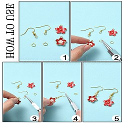 20Pcs 20 Styles Alloy Enamel Pendants&nbsp;ENAM-YW0004-12