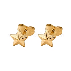 304 Stainless Steel Stud Earrings&nbsp;EJEW-Z134-05G
