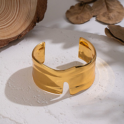 Exaggerated 304 Stainless Steel Open Cuff Bangles&nbsp;JN8836