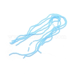 Facted Rondelle Glass Beads&nbsp;GLAA-TAC0008-03B
