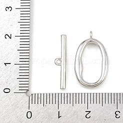Brass Toggle Clasps&nbsp;KK-G548-41P-01