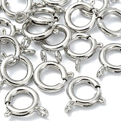 SHEGRACE Brass Spring Ring Clasps&nbsp;XGRPCN135-222P