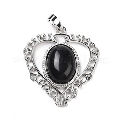 Natural Obsidian Pendants&nbsp;G-I322-04P-02