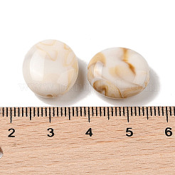 Two Tone Opaque Acrylic Beads&nbsp;X-MACR-M044-01B