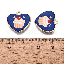 Birthday Printed Alloy Pendants&nbsp;PALLOY-SZC0008-15F