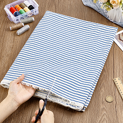1 Yard Cotton Stripe Fabric&nbsp;DIY-GA0009-82C