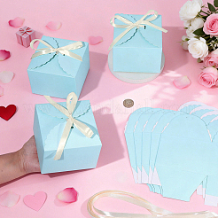 20Pcs Square Paper Gift Boxes&nbsp;CON-PH0003-51B