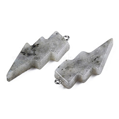 Natural Labradorite Pendants&nbsp;G-N332-53-A16