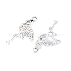 Alloy Rhinestone Pendants&nbsp;FIND-H002-86P-01
