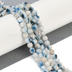 Natural Blue Ice Glacierite Stone Beads Strands&nbsp;G-B092-A01-01