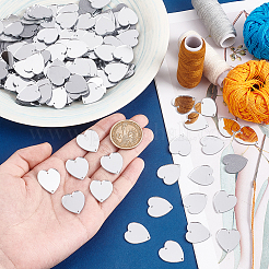 200Pcs Mirror Effect Acrylic Sew on Rhinestone&nbsp;DIY-PH0021-95A