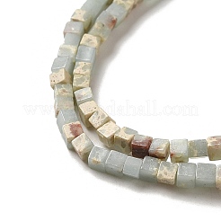 Synthetic Aqua Terra Jasper Beads Strands&nbsp;G-B064-A26