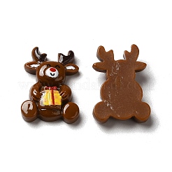 Christmas Opaque Resin Cabochons&nbsp;RESI-K019-29